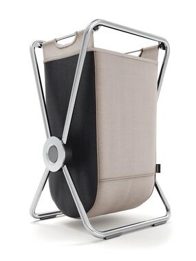 simplehuman X-Frame Laundry Hamper in Chrome